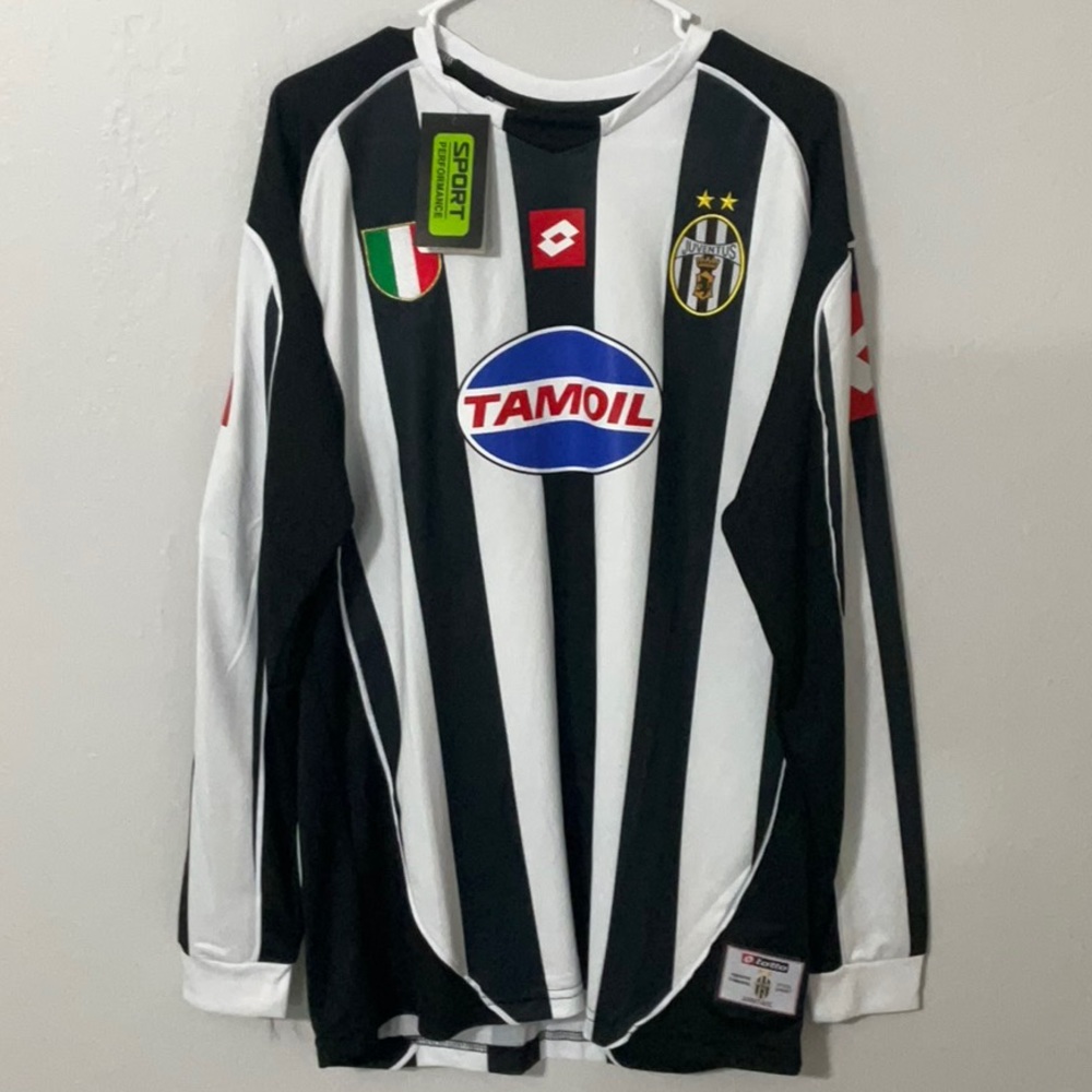 Juventus Del Piero 2002/03 Home Soccer Jersey